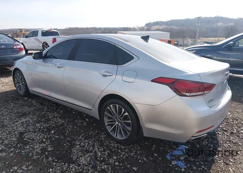2016 Hyundai Genesis 3.8 from USA, damaged, VIN KMHGN4JE7GU128221
